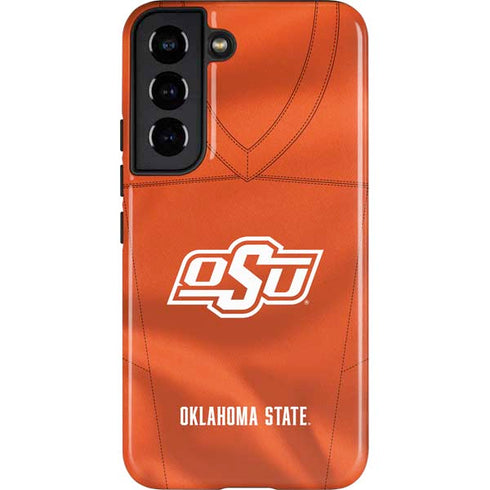 Oklahoma State University Orange Jersey Galaxy S22 Pro Case