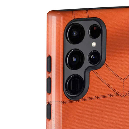 Oklahoma State University Orange Jersey Galaxy S22 Ultra Pro Case