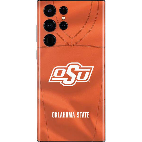 Oklahoma State University Orange Jersey Galaxy S22 Ultra Skin