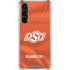 Oklahoma State University Orange Jersey Galaxy S23 Plus Clear Case