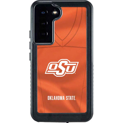 Oklahoma State University Orange Jersey Galaxy S23 Plus Waterproof Case