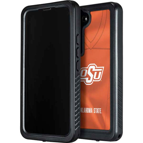 Oklahoma State University Orange Jersey Galaxy S23 Plus Waterproof Case