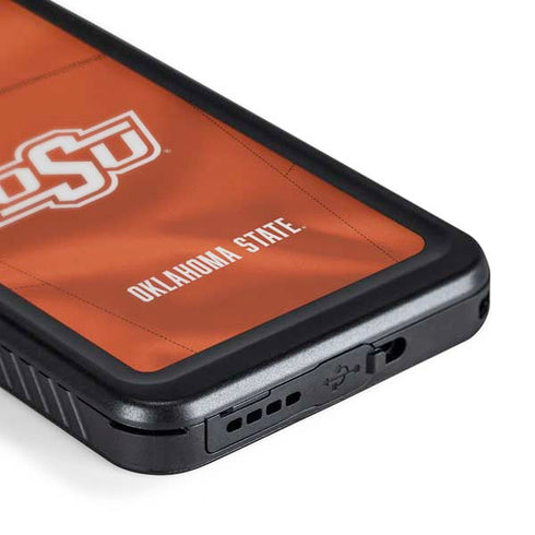 Oklahoma State University Orange Jersey Galaxy S23 Plus Waterproof Case