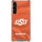 Oklahoma State University Orange Jersey Galaxy S24 FE Clear Case