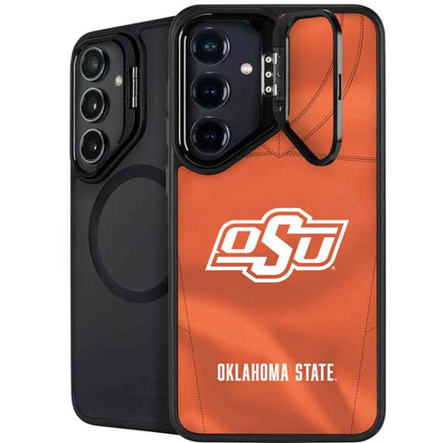 Oklahoma State University Orange Jersey Galaxy S25 Kickstand Case