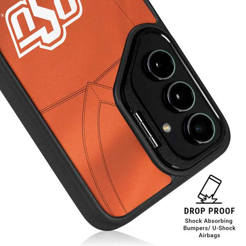 Oklahoma State University Orange Jersey Galaxy S24 Kickstand Case