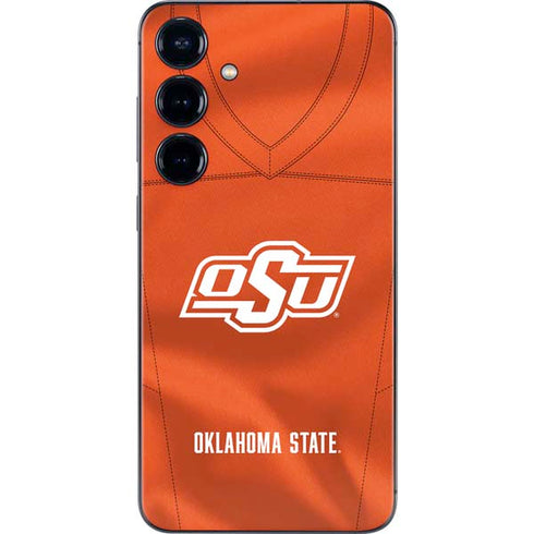 Oklahoma State University Orange Jersey Galaxy S25 Plus Skin