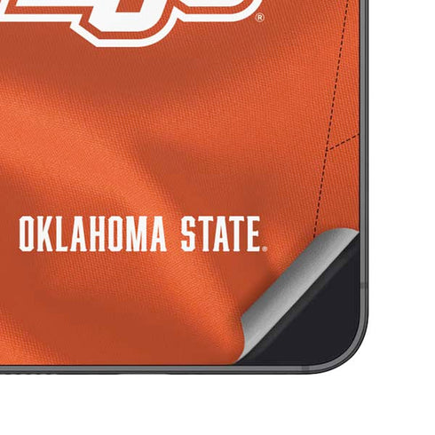 Oklahoma State University Orange Jersey Galaxy S25 Plus Skin