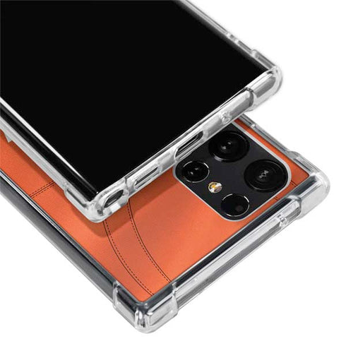 Oklahoma State University Orange Jersey Galaxy S24 Ultra Clear Case