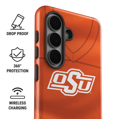 Oklahoma State University Orange Jersey Galaxy S26 Impact Case