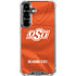 Oklahoma State University Orange Jersey Galaxy S26 Plus Clear Case