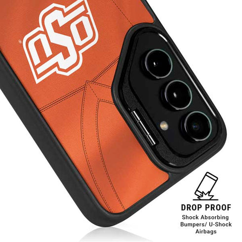 Oklahoma State University Orange Jersey Galaxy S26 Plus Kickstand Case
