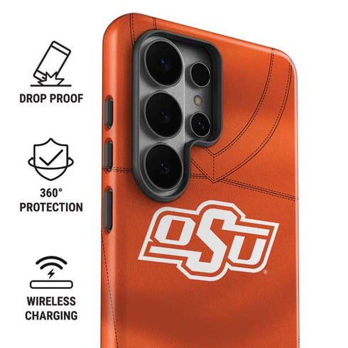 Oklahoma State University Orange Jersey Galaxy S26 Ultra Impact Case