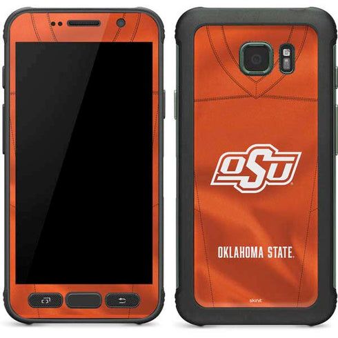 Oklahoma State University Orange Jersey Galaxy S7 Active Skin