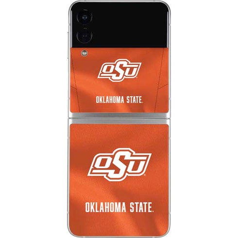 Oklahoma State University Orange Jersey Galaxy Z Flip3 5G Skin