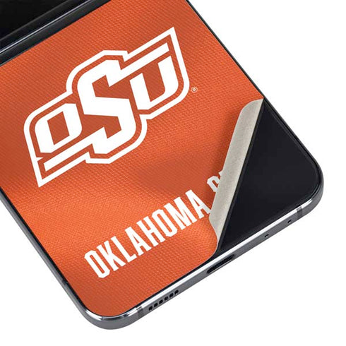 Oklahoma State University Orange Jersey Galaxy Z Flip5 5G Skin