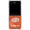 Oklahoma State University Orange Jersey Galaxy Z Flip6 Clear Case