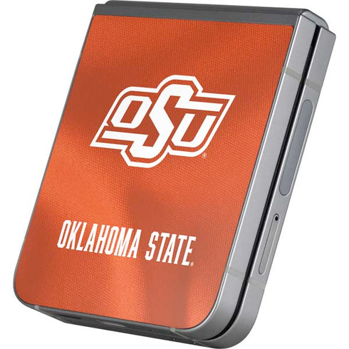 Oklahoma State University Orange Jersey Galaxy Z Flip6 Skin