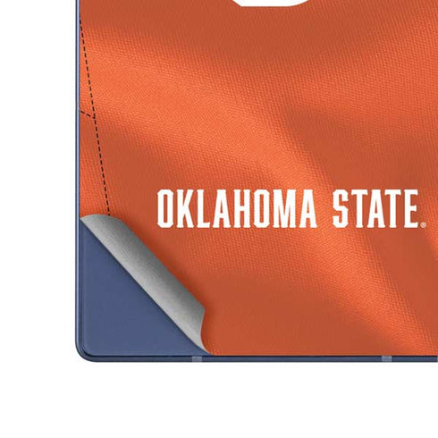 Oklahoma State University Orange Jersey Galaxy Z Fold6 Skin