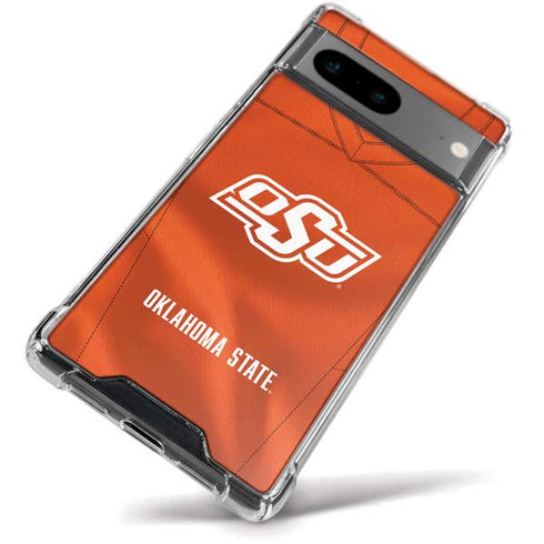 Oklahoma State University Orange Jersey Google Pixel 8 Clear Case