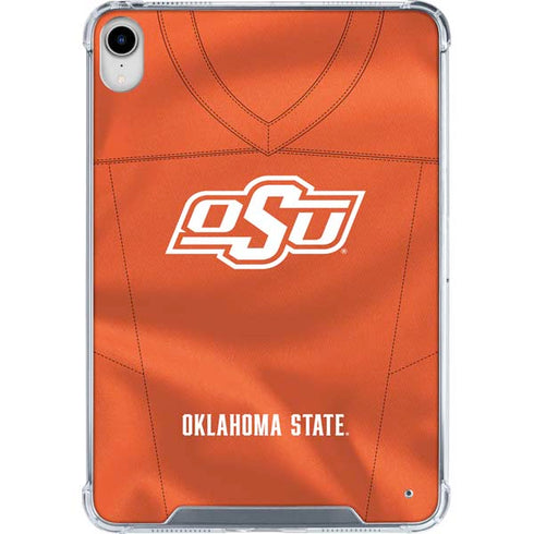 Oklahoma State University Orange Jersey iPad 11th Gen (2025) Clear Case