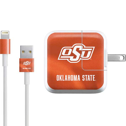 Oklahoma State University Orange Jersey iPad Charger (10W USB) Skin