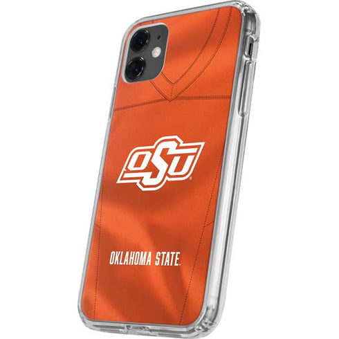 Oklahoma State University Orange Jersey iPhone 11 Clear Case