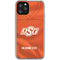 Oklahoma State University Orange Jersey iPhone 11 Pro Clear Case