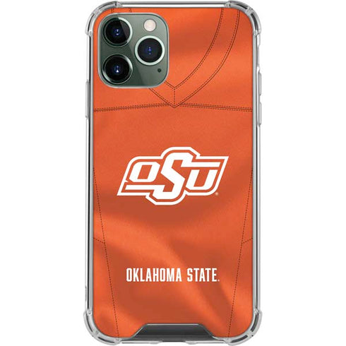 Oklahoma State University Orange Jersey iPhone 11 Pro Max Clear Case