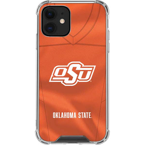 Oklahoma State University Orange Jersey iPhone 12 Clear Case