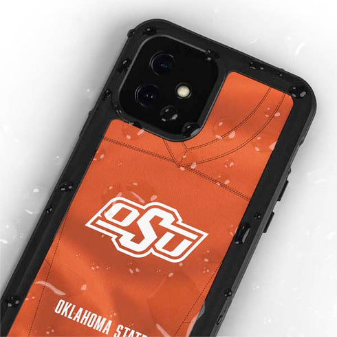 Oklahoma State University Orange Jersey iPhone 12 Mini Waterproof Case