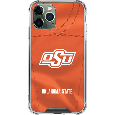 Oklahoma State University Orange Jersey iPhone 12 Pro Max Clear Case