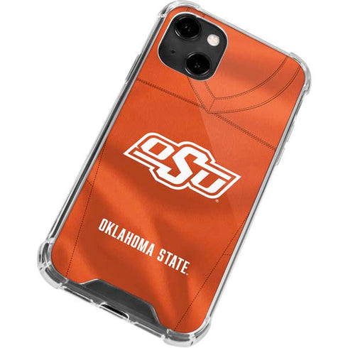 Oklahoma State University Orange Jersey iPhone 13 Clear Case