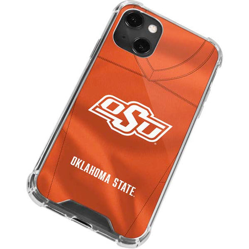 Oklahoma State University Orange Jersey iPhone 13 Mini Clear Case