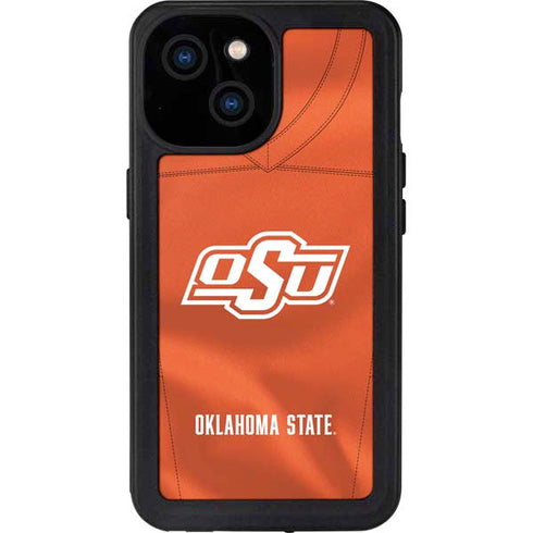 Oklahoma State University Orange Jersey iPhone 13 Mini Waterproof Case