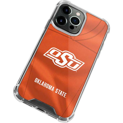 Oklahoma State University Orange Jersey iPhone 13 Pro Clear Case