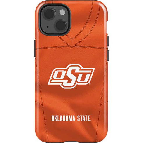 Oklahoma State University Orange Jersey iPhone 14 Impact Case