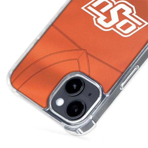 Oklahoma State University Orange Jersey iPhone 14 MagSafe Case