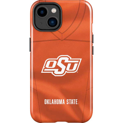 Oklahoma State University Orange Jersey iPhone 14 Plus Impact Case