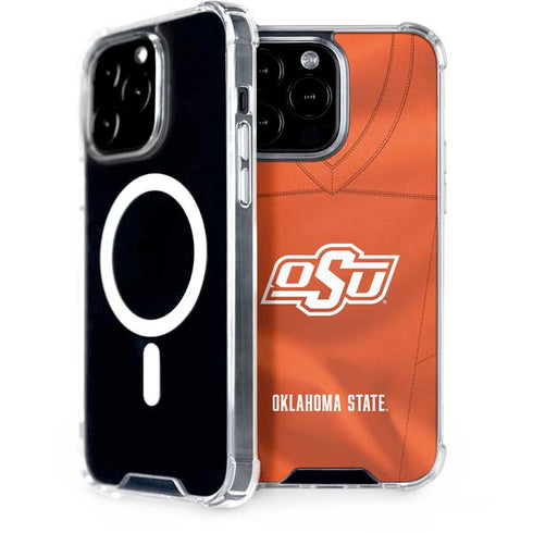 Oklahoma State University Orange Jersey iPhone 14 Pro Max MagSafe Case