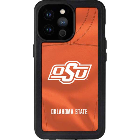 Oklahoma State University Orange Jersey iPhone 14 Pro Max Waterproof Case