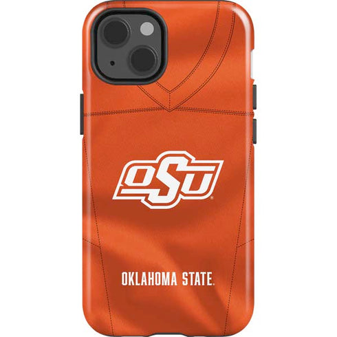 Oklahoma State University Orange Jersey iPhone 15 Plus Impact Case