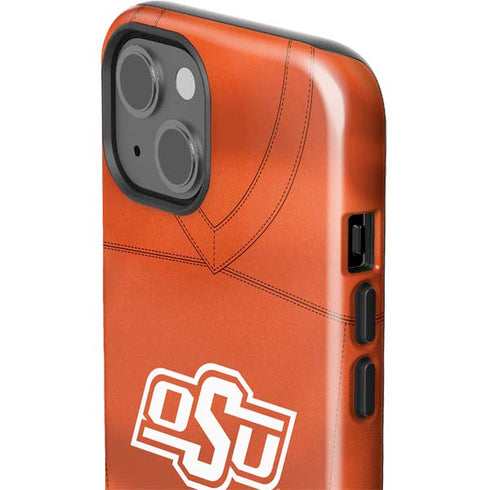 Oklahoma State University Orange Jersey iPhone 15 Plus Impact Case