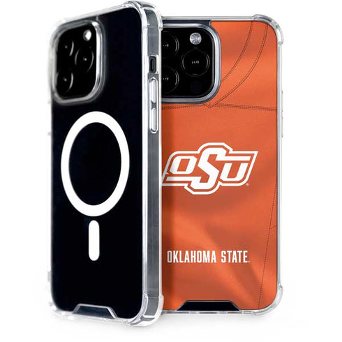 Oklahoma State University Orange Jersey iPhone 15 Pro Max MagSafe Case