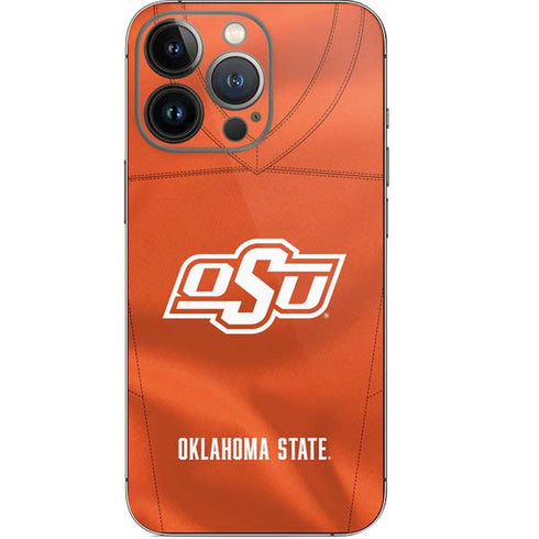 Oklahoma State University Orange Jersey iPhone 15 Pro Skin