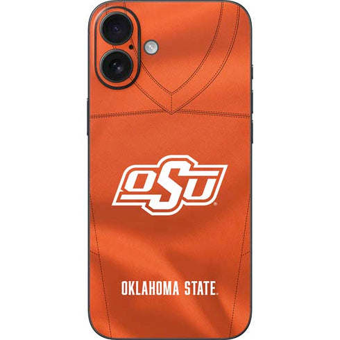 Oklahoma State University Orange Jersey iPhone 16 Plus Skin
