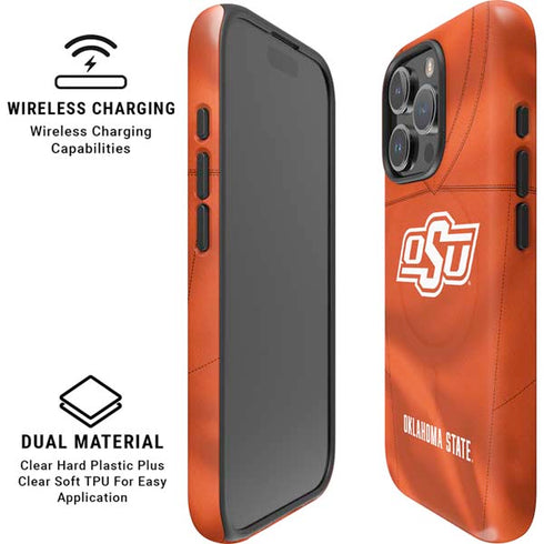Oklahoma State University Orange Jersey iPhone 16 Pro Magsafe Impact Case