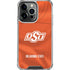 Oklahoma State University Orange Jersey iPhone 16 Pro Max Clear Case