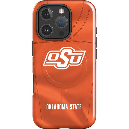 Oklahoma State University Orange Jersey iPhone 16 Pro Max Magsafe Impact Case