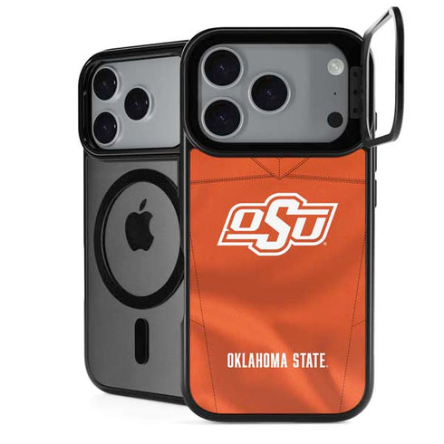 Oklahoma State University Orange Jersey iPhone 18 Pro Kickstand Case